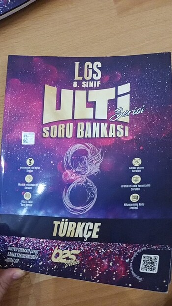 8. Sınıf test kitabı Türkçe 