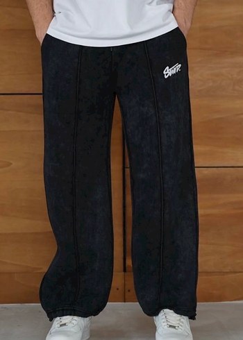 SWTD Antrasit Baggy Unisex Eşofman - Görsel 2