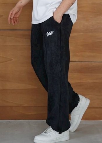 SWTD Antrasit Baggy Unisex Eşofman - Görsel 3