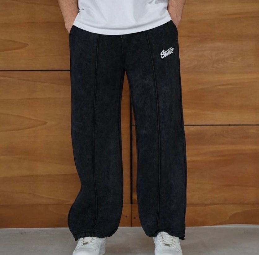 SWTD Antrasit Baggy Unisex Eşofman - Görsel 2