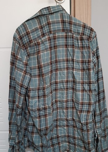 Düğmeli, Uzun Kollu Erkek Gömlek - Görsel 2