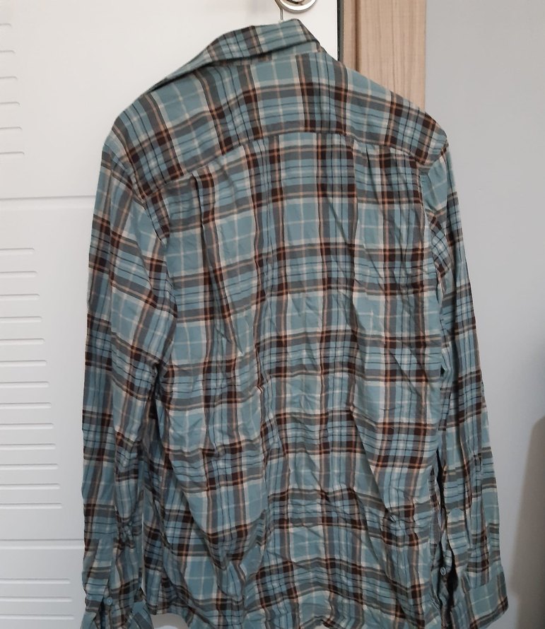 Düğmeli, Uzun Kollu Erkek Gömlek - Görsel 2