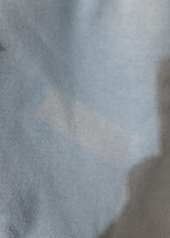 Mavi Kapüşonlu Oversize Sweatshirt - Görsel 4