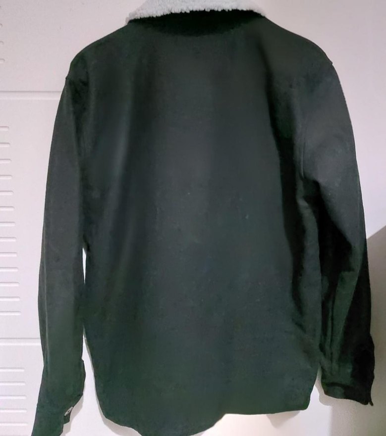 Düğmeli Siyah Midi Kadın Ceket - Görsel 2