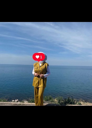Diğer Tesettür ikili takım yağ yeşili