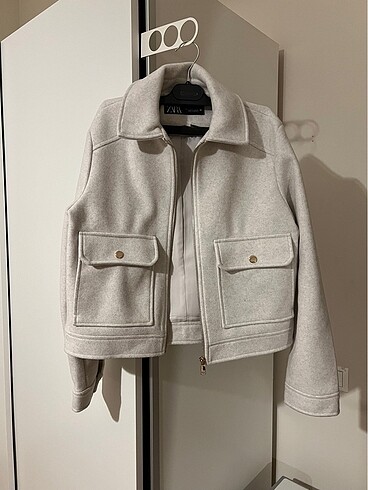 Zara Zara ceket 3046/287/712 ekru