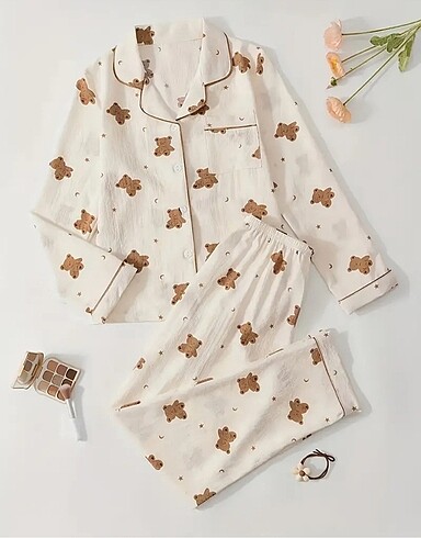 rahat ayıcıklı pijama