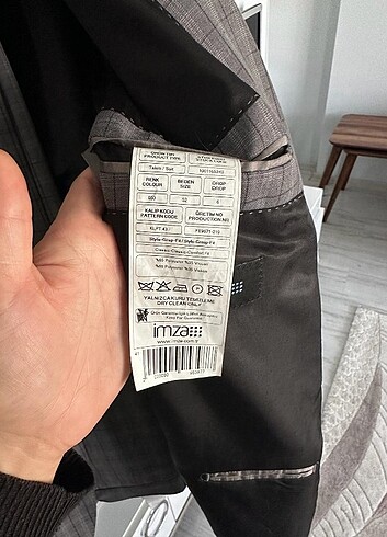 İmza takım elbise 