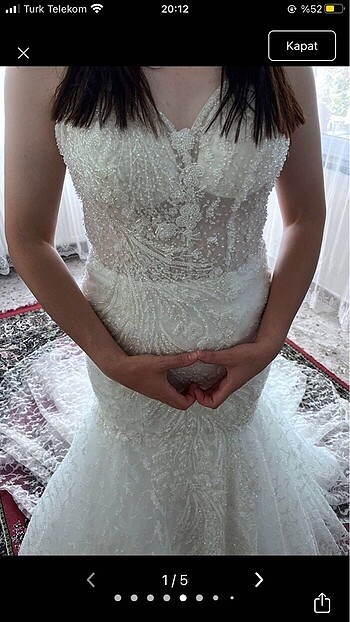ELBİSELLA MARKA BALIK GELİNLİK - Görsel 5