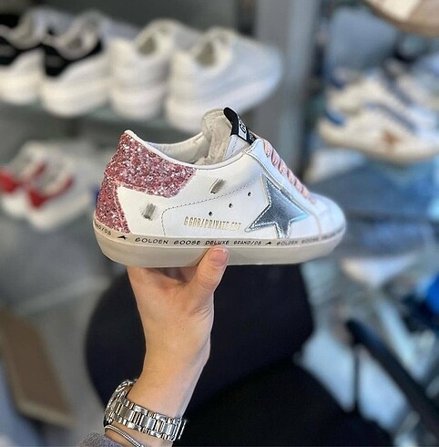 37 Beden gri Renk Deri golden goose