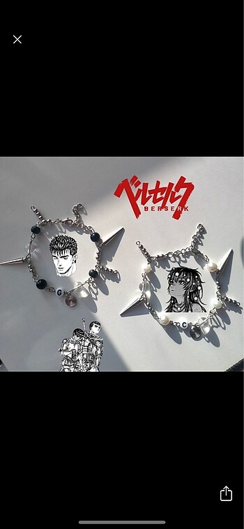 berserk casca couple bileklik
