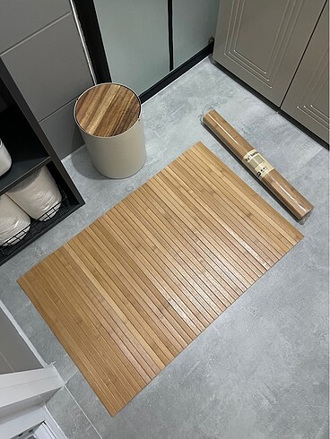 Bambu banyo paspası