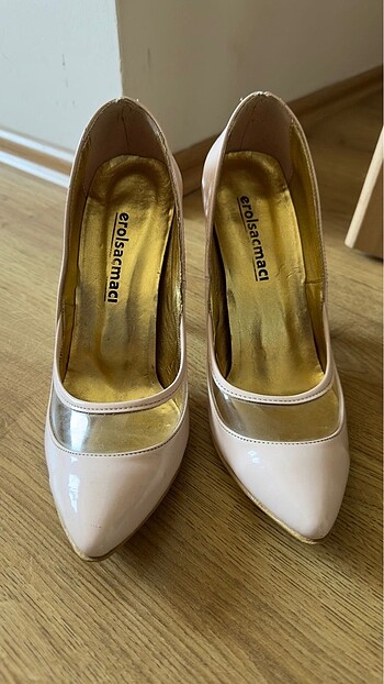 37 Beden ten rengi Renk Pudra stiletto
