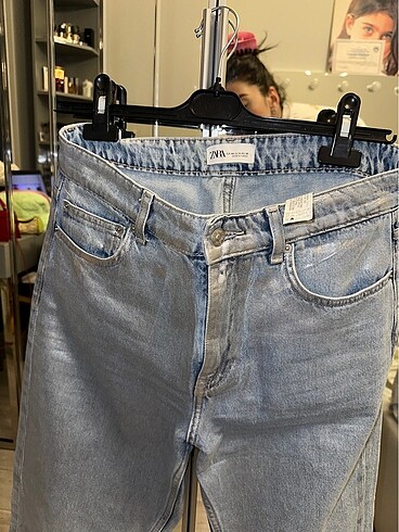 40 Beden Zara parlak pantolon