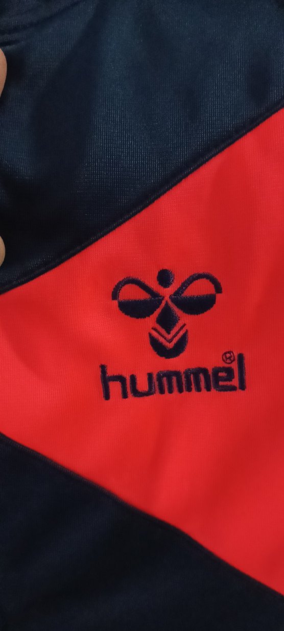 Kırmızı Siyah Hummel Erkek Çocuk Fermuarlı Ceket - Görsel 2