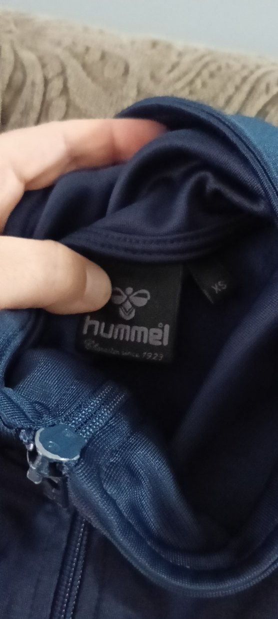 Kırmızı Siyah Hummel Erkek Çocuk Fermuarlı Ceket - Görsel 3
