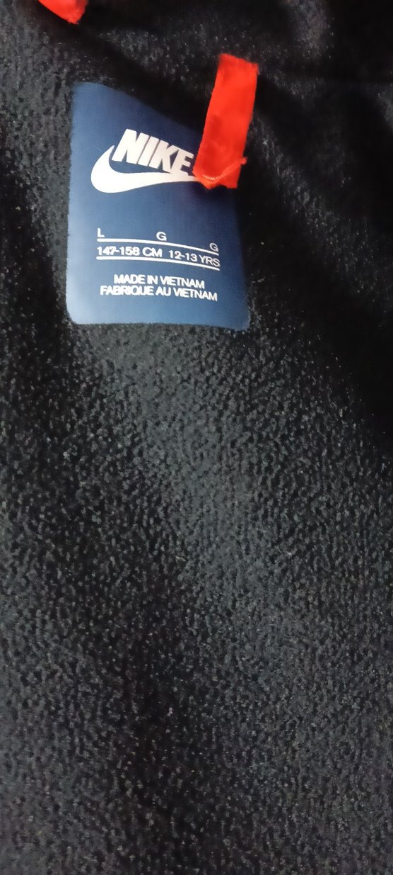 Kadın Parlak Kırmızı Nike Fermuarlı Ceket - Görsel 4