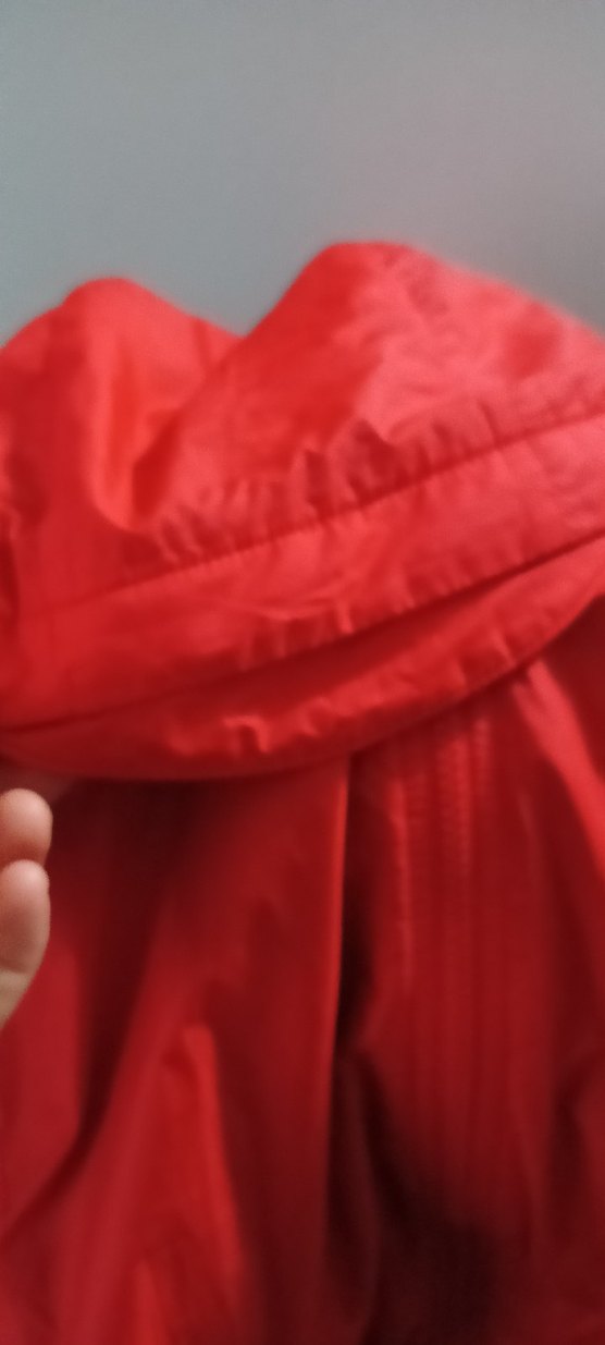 Kadın Parlak Kırmızı Nike Fermuarlı Ceket - Görsel 3