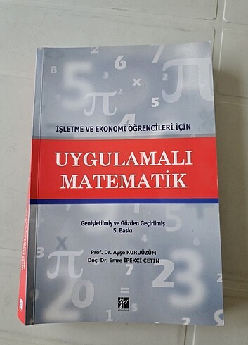 Uygulamalı matematik Ayşe karaüzüm