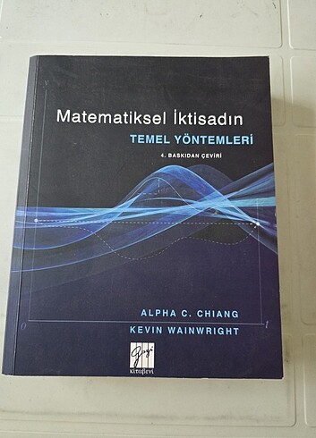 Matematiksel İktisadi Temel Yönetimleri 