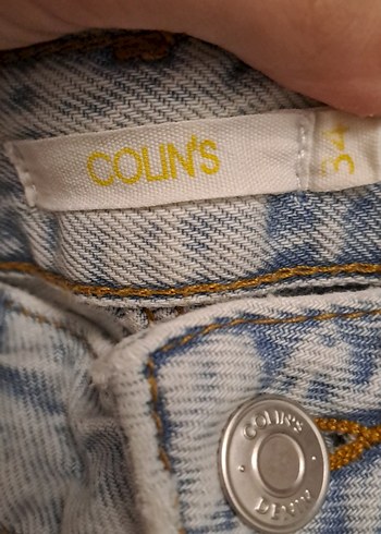 34 Beden Colins Fit Mini Denim Şort