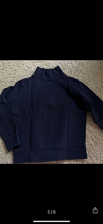 Benetton Benetton fermuarlı sweat unisex