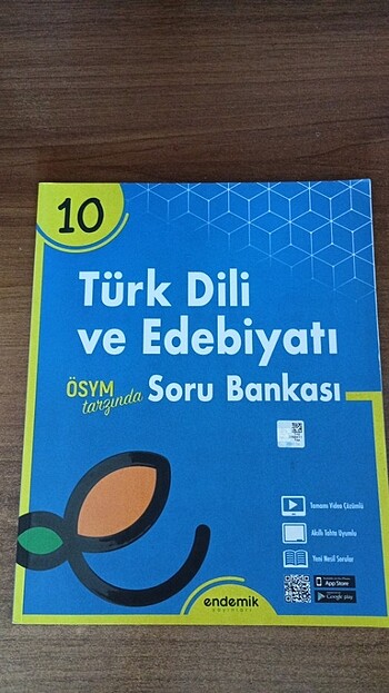 10. Sınıf Türk Dili ve Edebiyatı Soru Bankası Endemik Yayınları