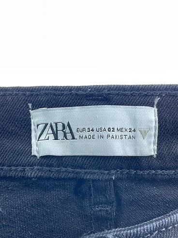 34 Beden siyah Renk Zara Jean / Kot %70 İndirimli.