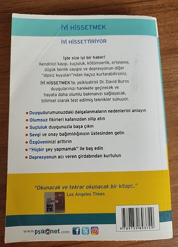 İyi Hissetmek - Dr. David Burns