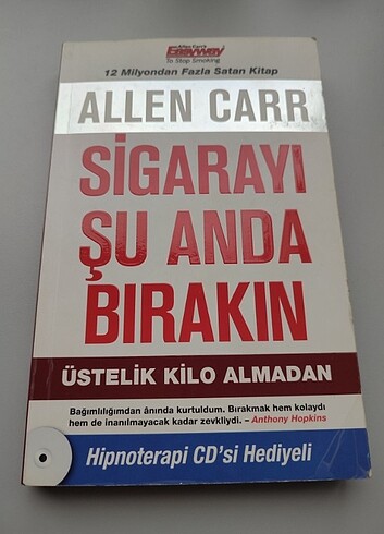 Kitap Allen Carr- Sigarayı Şu Anda Bırakın 