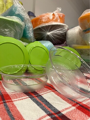 Beden Tupperware Kristal Serisi Kaplar 3 Adet