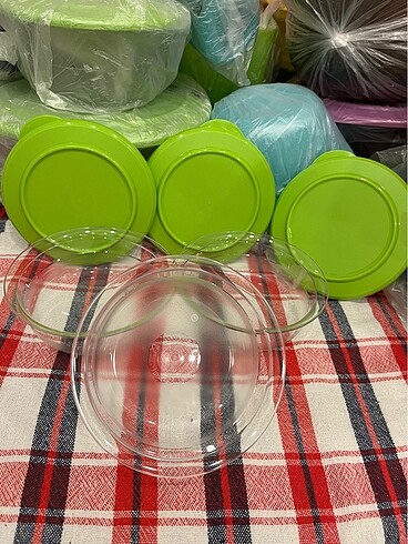 Tupperware Tupperware Kristal Serisi Kaplar 3 Adet
