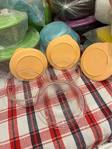 Tupperware Tupperware Kristal Serisi 3 Adet 450 ml