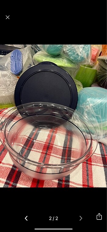 Tupperware Tupperware Kristal Saklaba Kap 3,5 lt