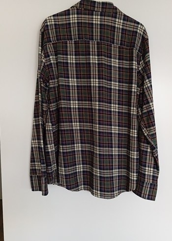 Erkek Çok Renkli Kareli Uzun Kollu Gömlek - Görsel 2