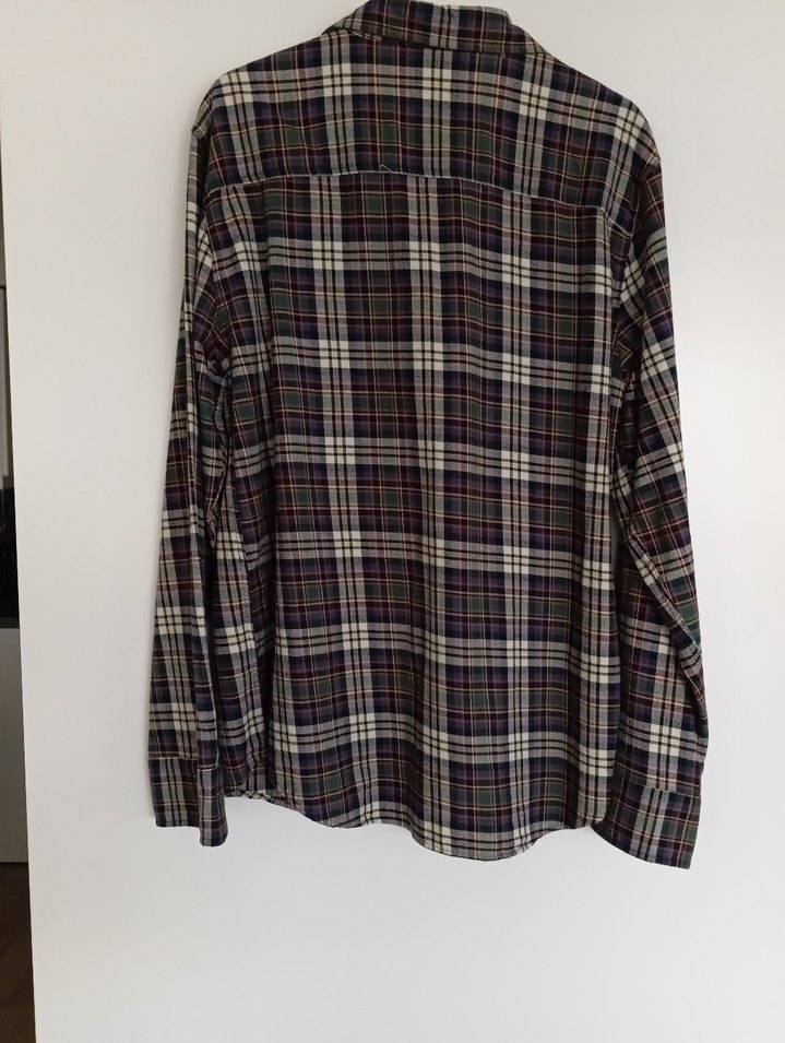 Erkek Çok Renkli Kareli Uzun Kollu Gömlek - Görsel 2