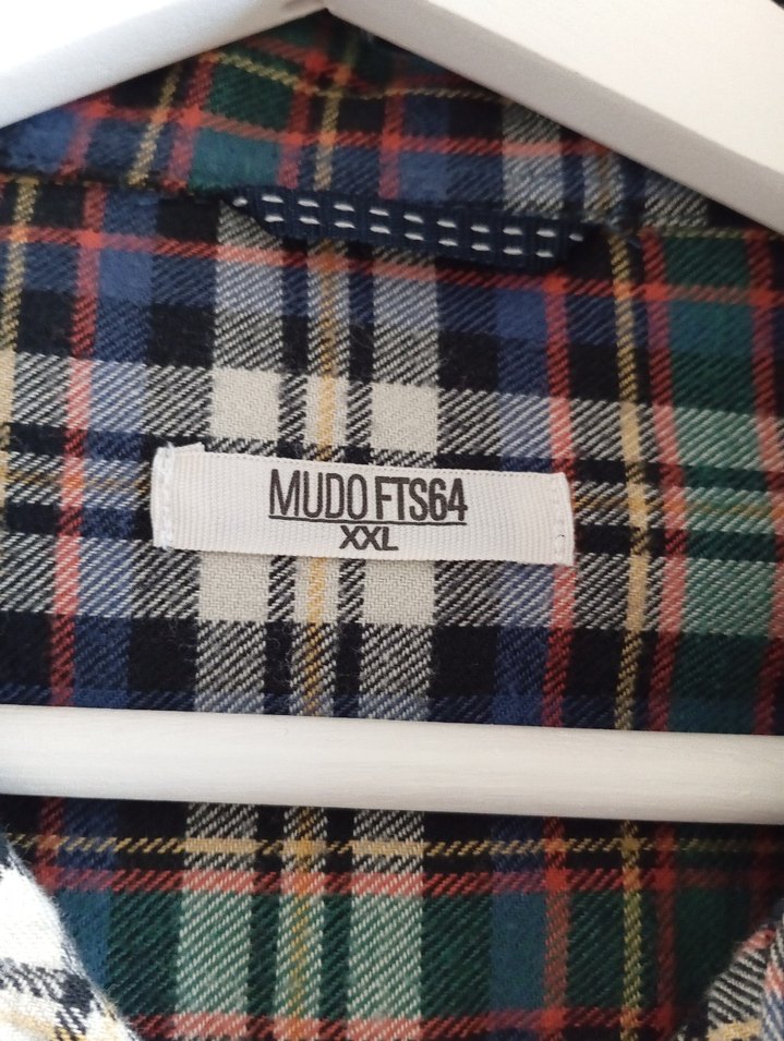 Erkek Çok Renkli Kareli Uzun Kollu Gömlek - Görsel 3