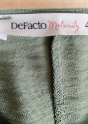 Viscon Kumaşlı Kemerli Haki Uzun Elbise - Görsel 3