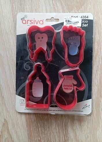 Dörtlü kurabiye kalıbı - Görsel 2