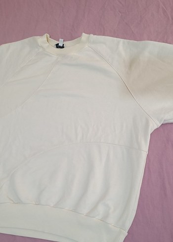 ipekyol Ekru Bisiklet Yaka Rahat Sweatshirt