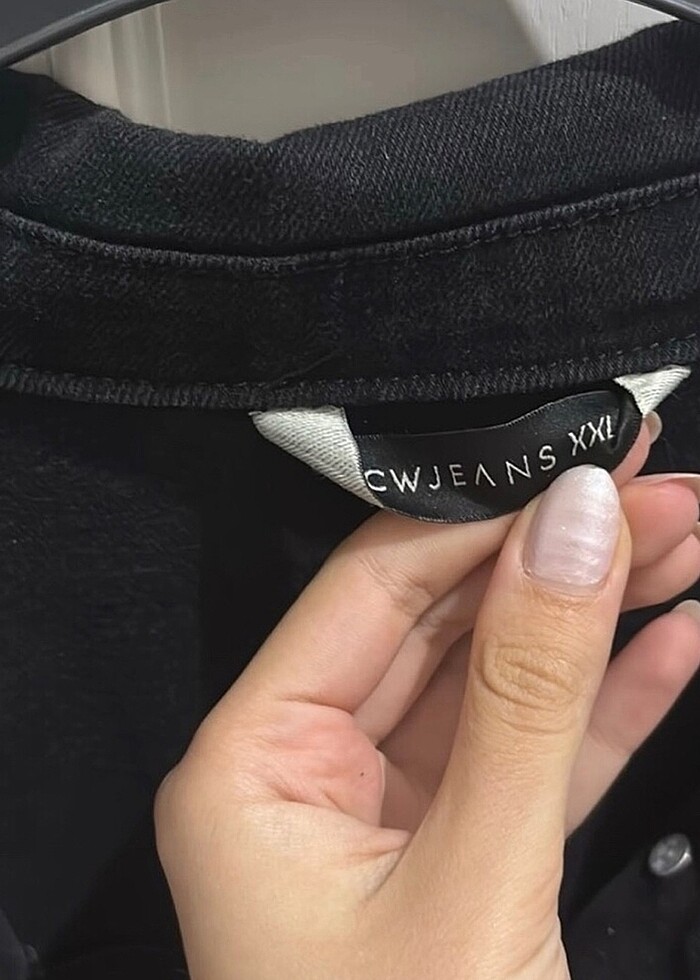 Siyah kot ceket - Görsel 2