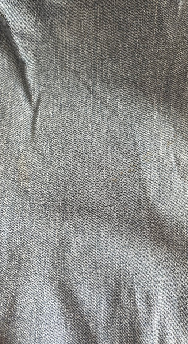 Gri Mavi Dantel Detaylı Bol Kesim Kadın Jean - Görsel 3