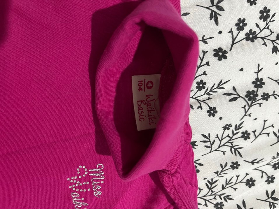 Kız Çocuk Uzun Kollu Balıkçı Yaka Sweatshirt - Görsel 2