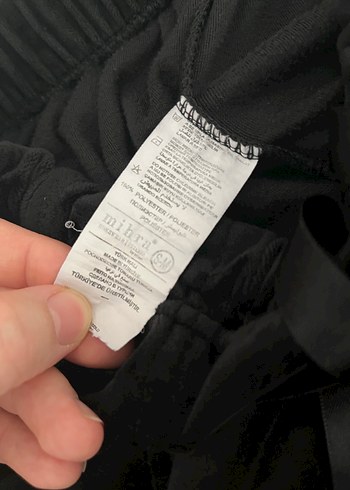 Siyah Kadın Rahat Kesim Eşofman Altı - Görsel 2