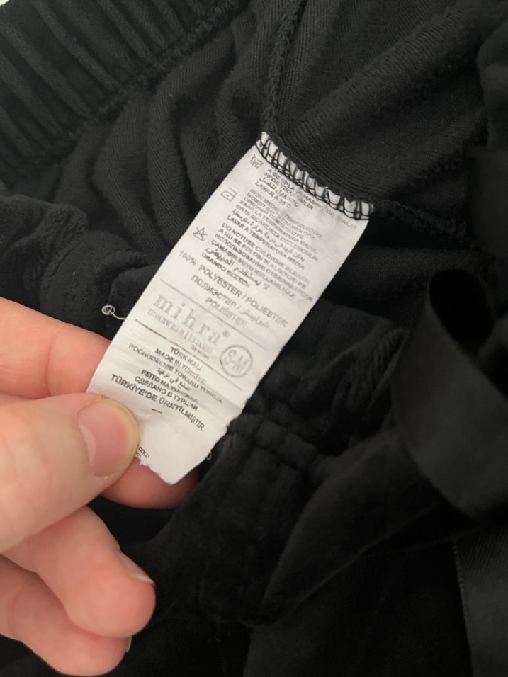 Siyah Kadın Rahat Kesim Eşofman Altı - Görsel 2