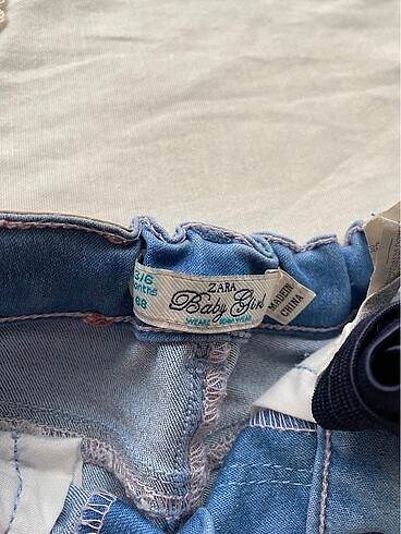 3-6 Ay Beden mavi Renk Zara jean
