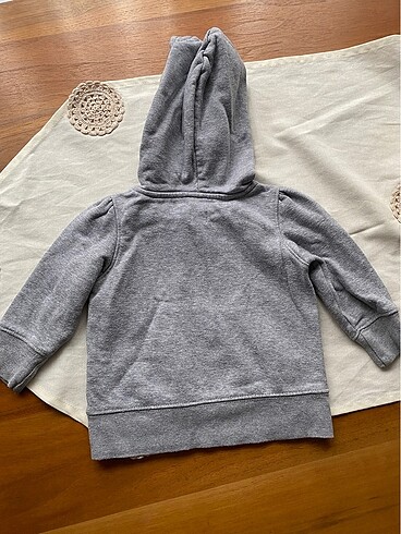 12-18 Ay Beden gri Renk GAP Bebek sweatshirt