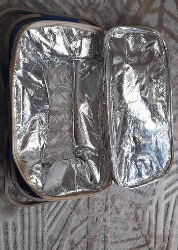 Mavi Katlanabilir Saklama Sepeti - Görsel 2