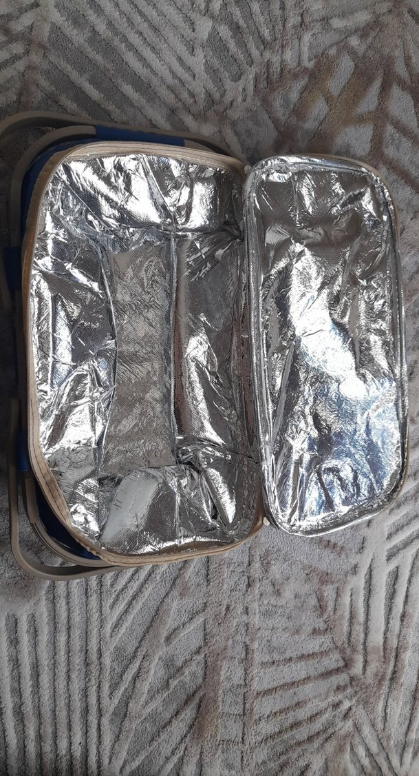 Mavi Katlanabilir Saklama Sepeti - Görsel 2