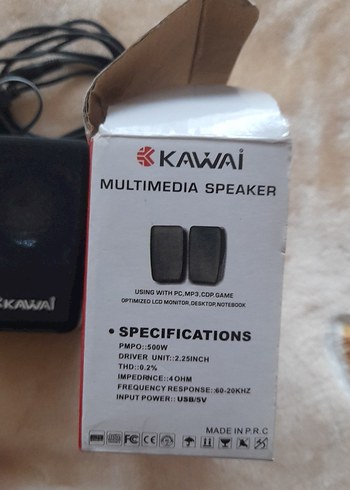KAWAI BM-85 Multimedia Hoparlör Seti Siyah - Görsel 2